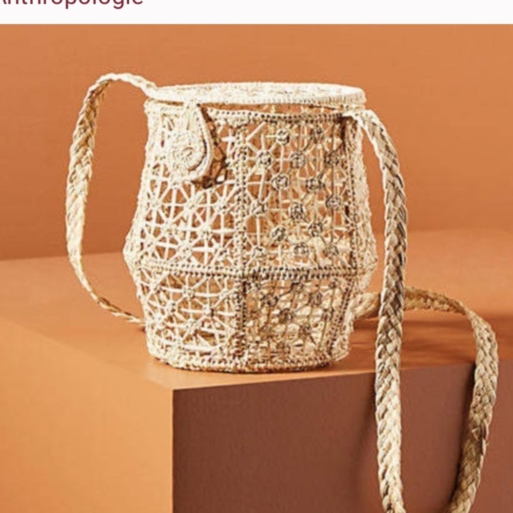 Anthropologie Jerico Kaanas Jerico Straw Bag new